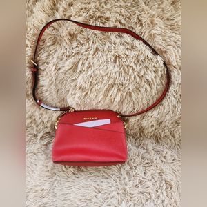 Michael Kors dome crossbody flame res